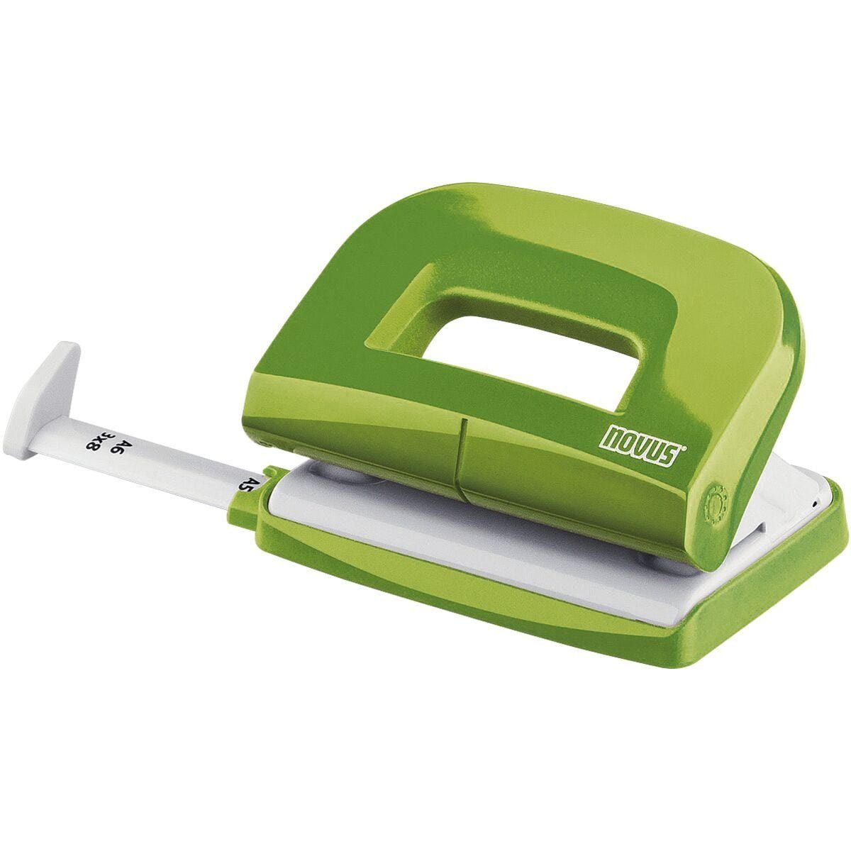 NOVUS Lochstanzer Evolution Twin Set fresh, Locher-Tacker-Büroset inkl. Heftklammern