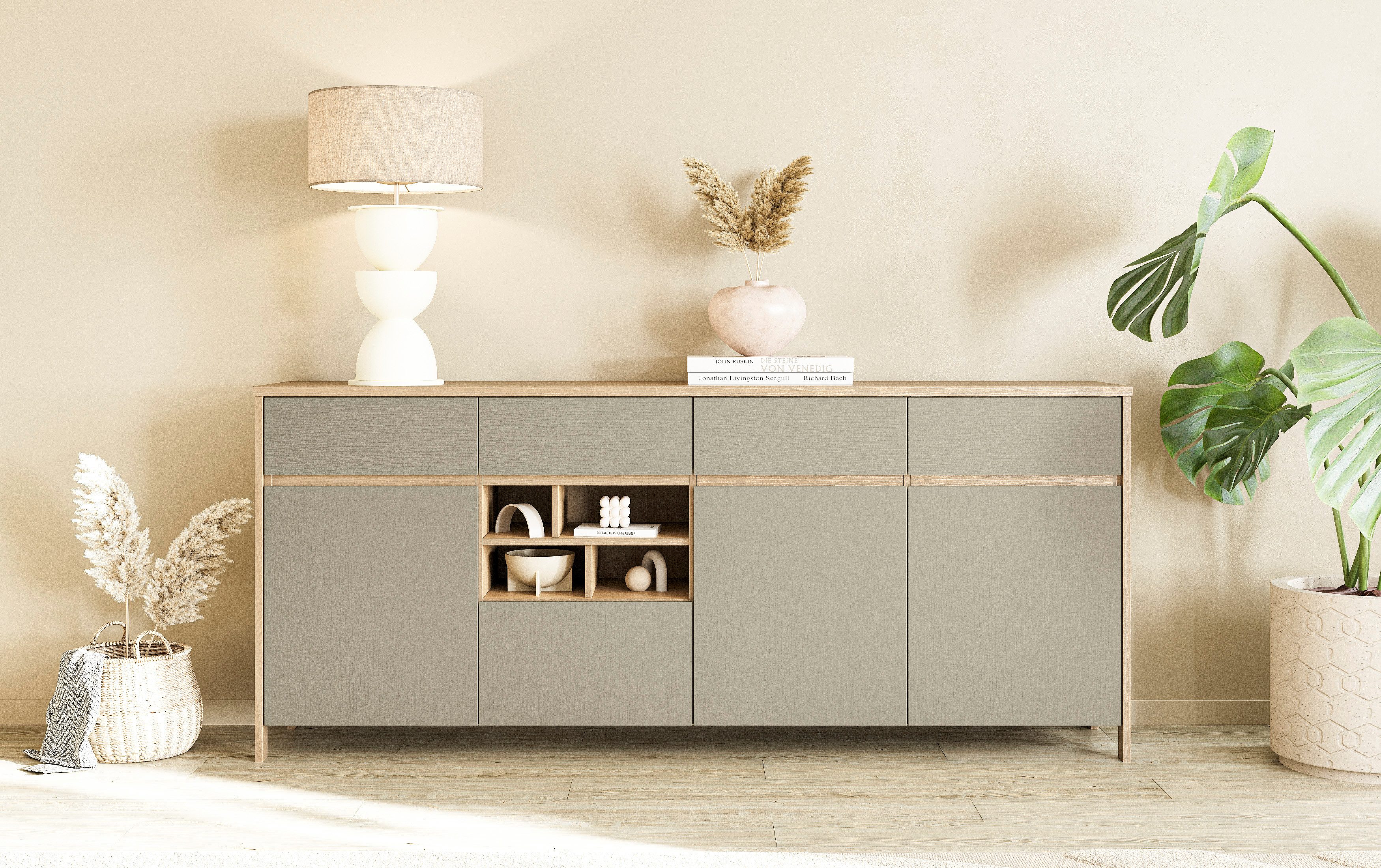 Home affaire Sideboard Stranda, moderner Schrank, günstig online kaufen