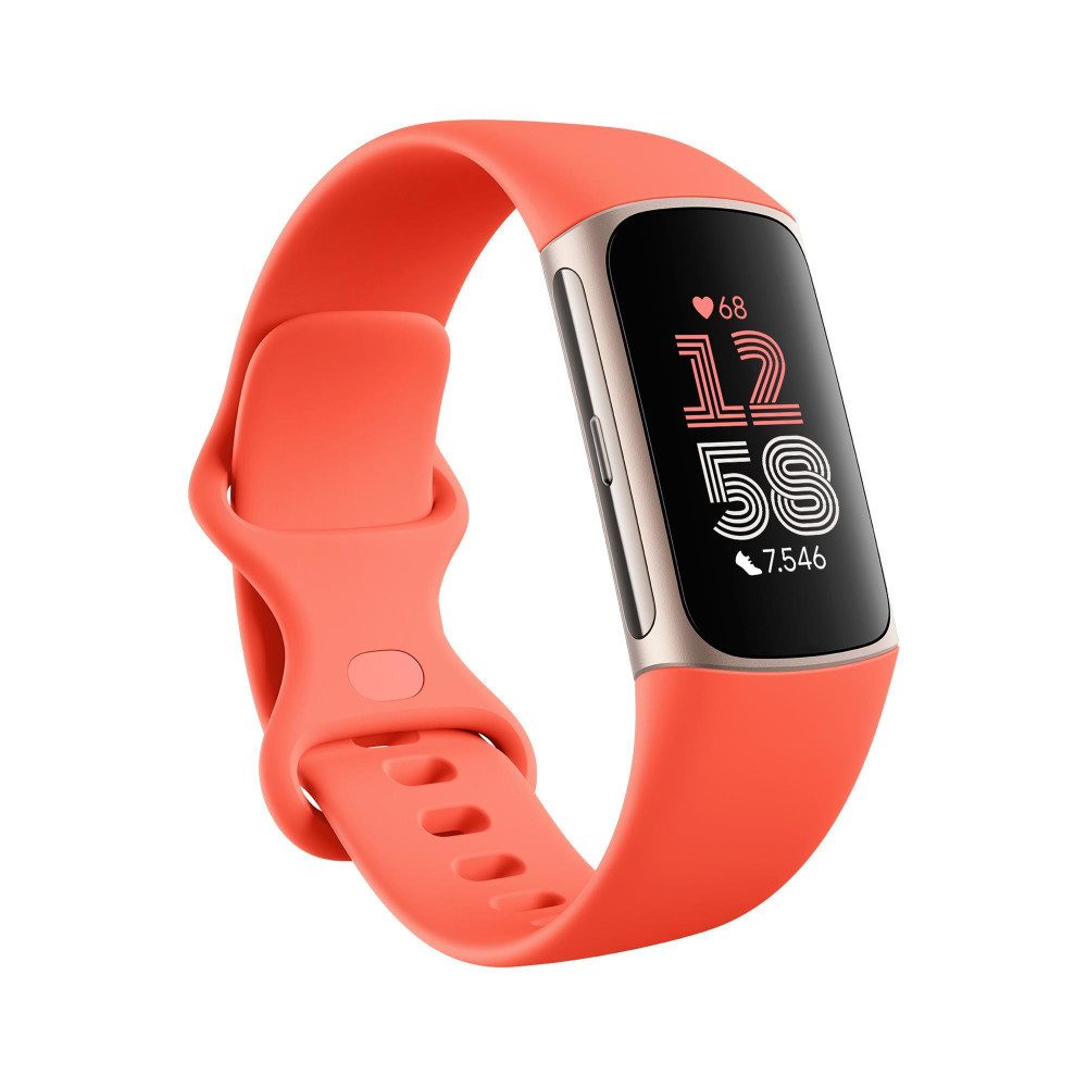 fitbit Fitness-Tracker Charge 6 Coral Fitness Tracker