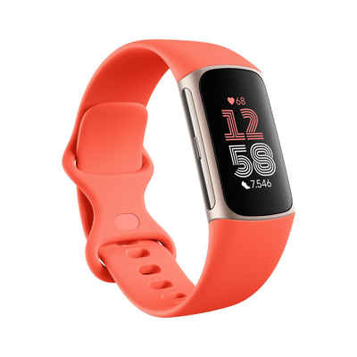 fitbit Fitness-Tracker Charge 6 Coral Fitness Tracker