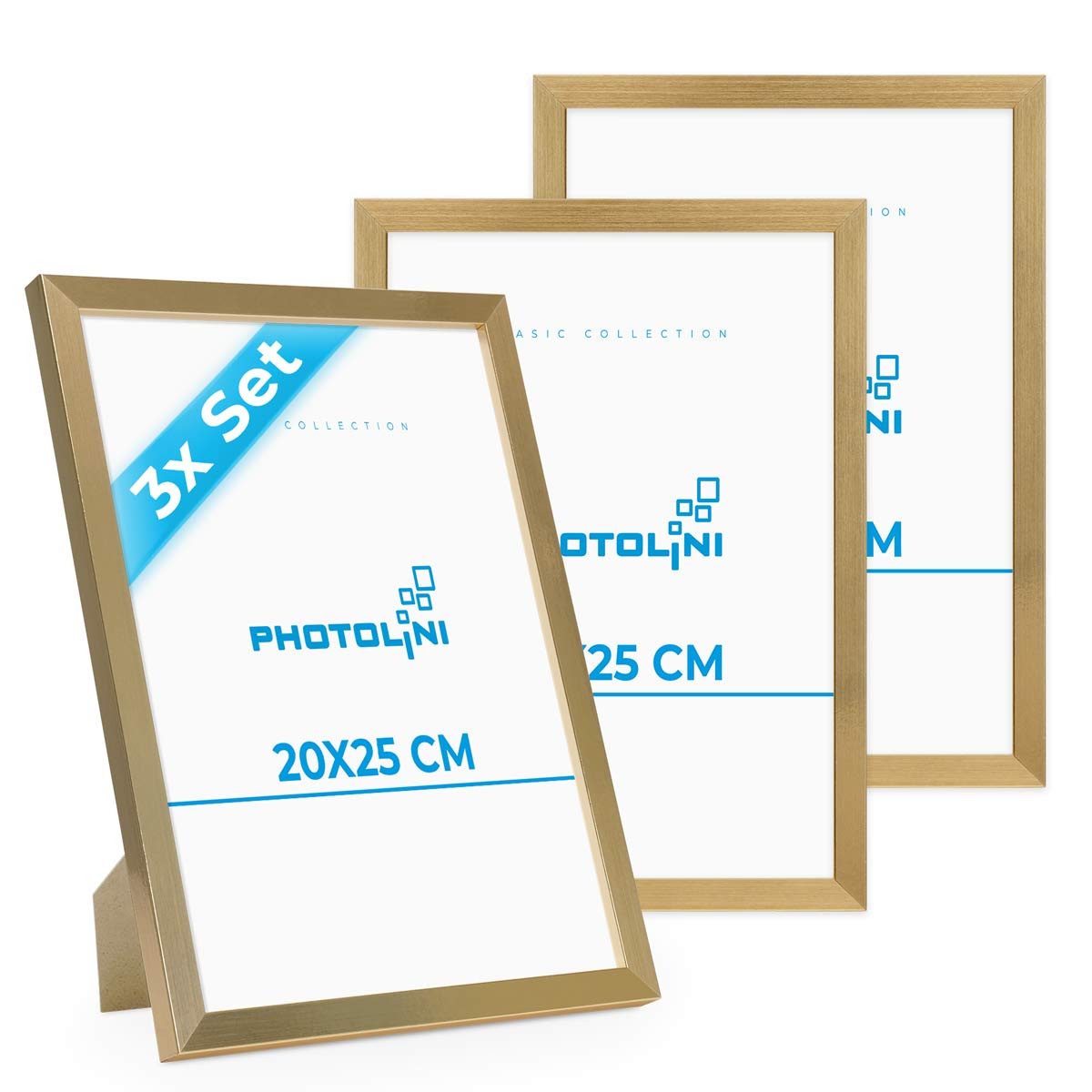 PHOTOLINI Bilderrahmen 3er Set, stabiles MDF-Holz, günstig online kaufen