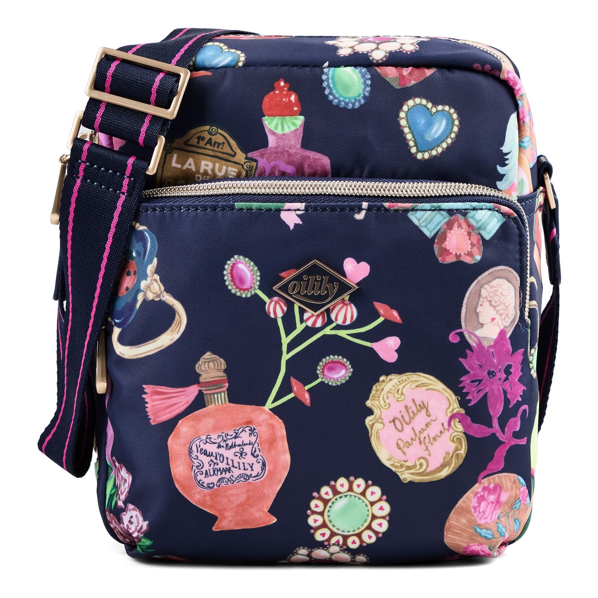 Oilily Schultertasche Deja Futur, Polyester