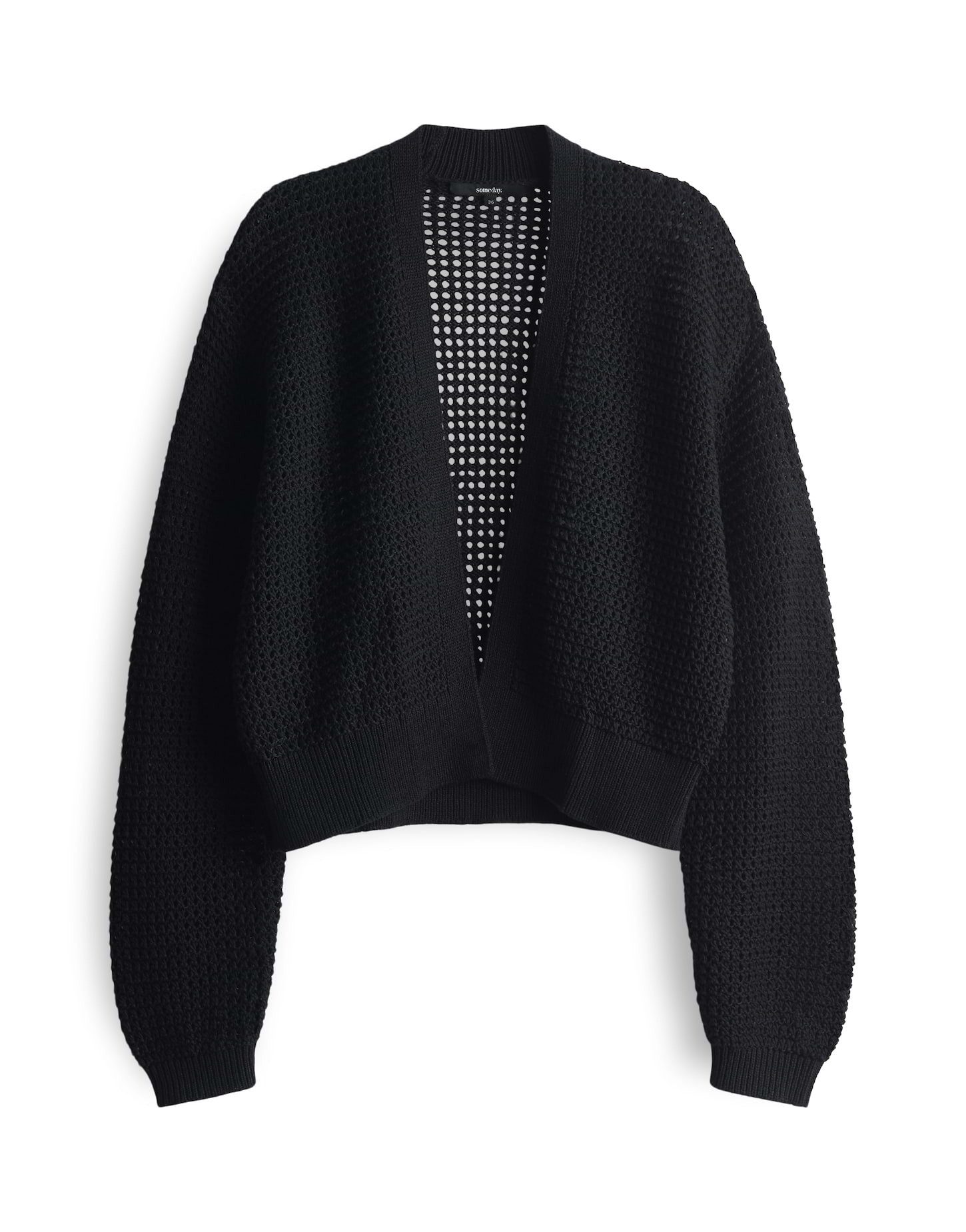 someday Cardigan TOMINA Loose mit Lochstrickmuster
