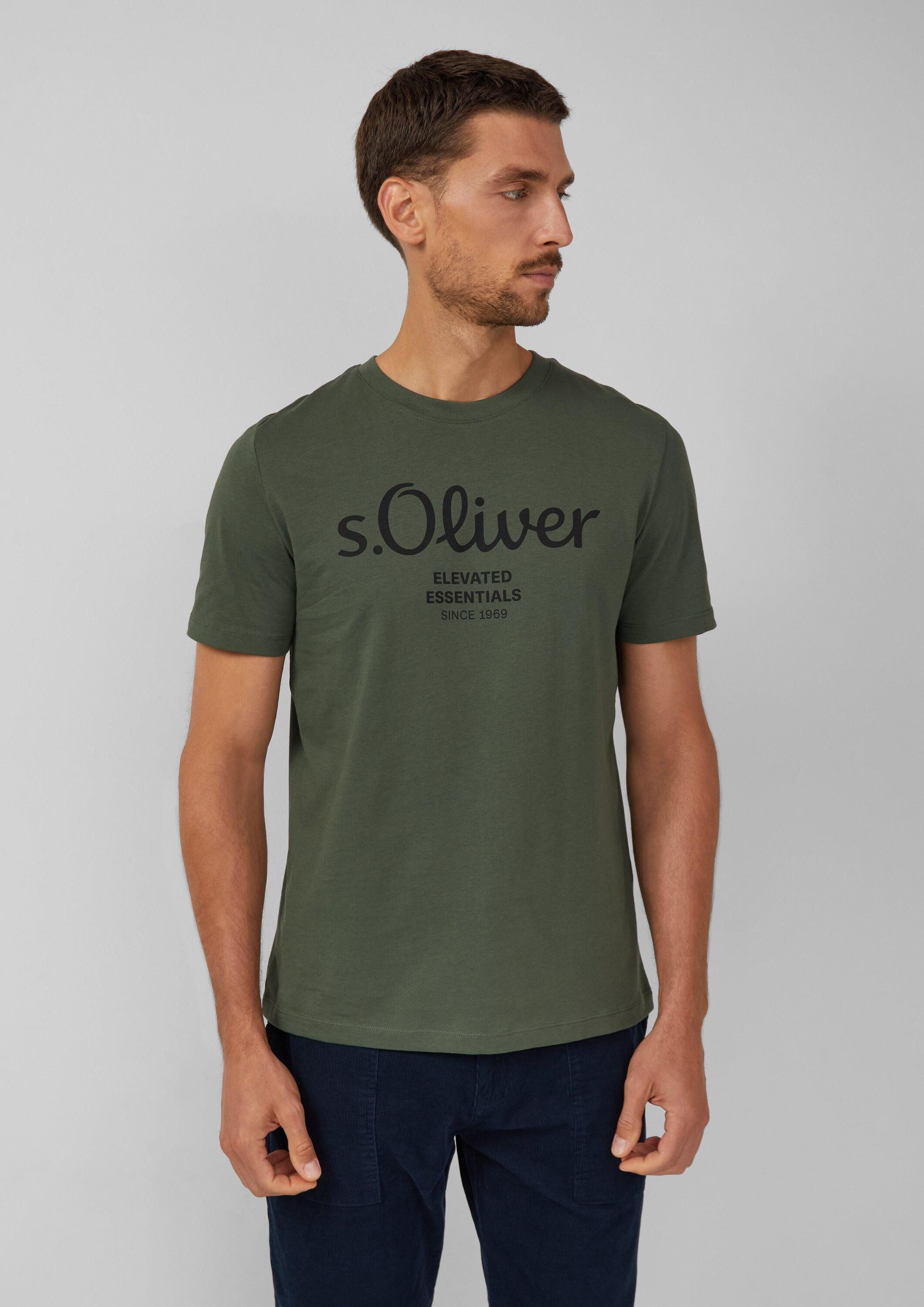s.Oliver Kurzarmshirt T-Shirt (1-tlg)
