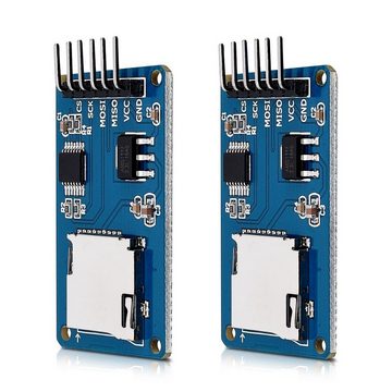 kwmobile 2x Micro SD Card Modul für Arduino und andere Microcontroller Computer-Adapter, 4,50 cm