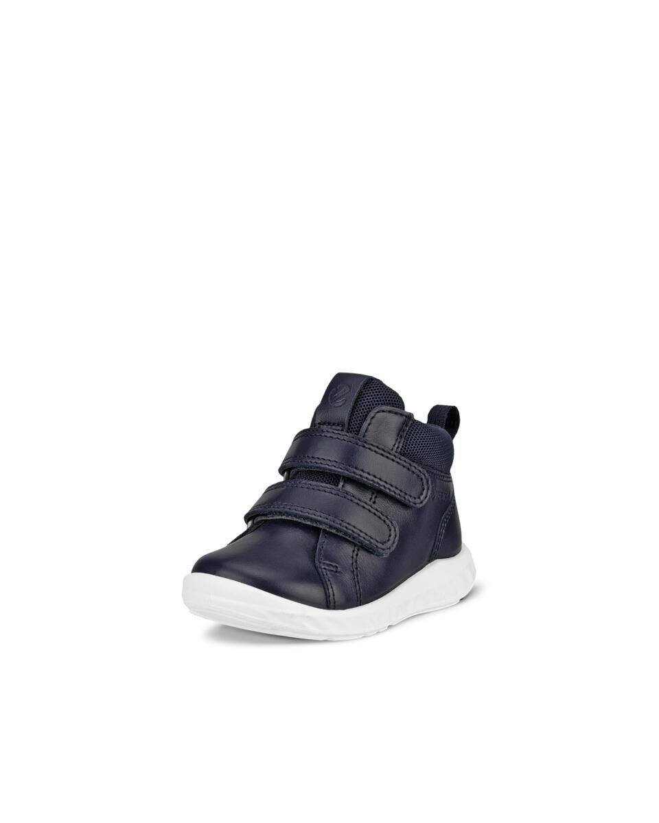 Ecco SP.1 LITE Lauflernschuh, Klettschuh, High Top Sneaker mit wasserdichter GORE-TEX Membrane