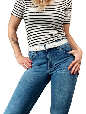 FRONHOFER Stretchgürtel 18829 FRONHOFER Stretchgürtel zum Einziehen in die Jeans ohne Schnalle