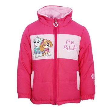 PAW PATROL Winterjacke Paw Patrol Skye Everest Kinder Mädchen Jacke mit Kapuze Gr. 92 bis 116