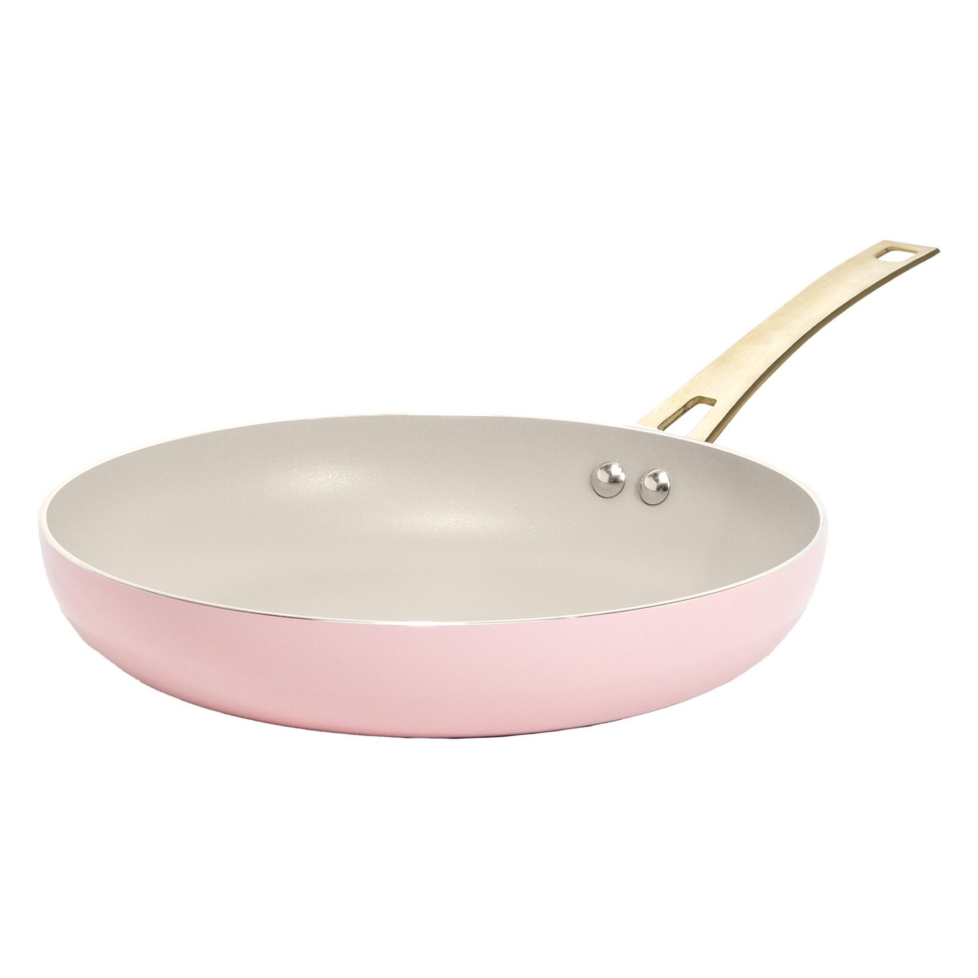 Paris Hilton Bratpfanne Aluminium Pfanne mit Keramischer Antihaft-Beschichtung, 26cm Induktion