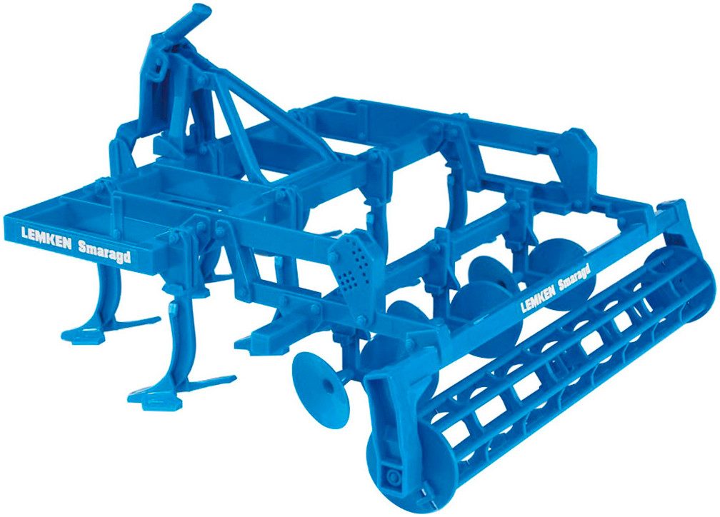 Bruder® Spielzeug-Landmaschine LEMKEN Scheibengrubber 22 cm (02329), Made in Europe