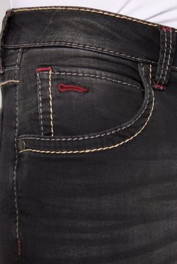 CAMP DAVID Regular-fit-Jeans mit Bleaching-Effekten