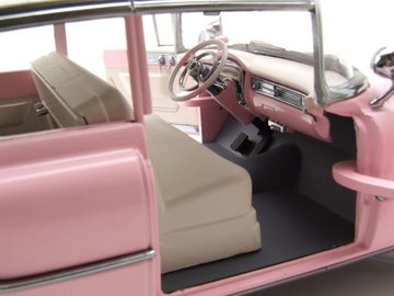 GREENLIGHT collectibles Modellauto Cadillac Fleetwood Series 60 1955 pink weiß Modellauto 1:18 Greenlight, Maßstab 1:18