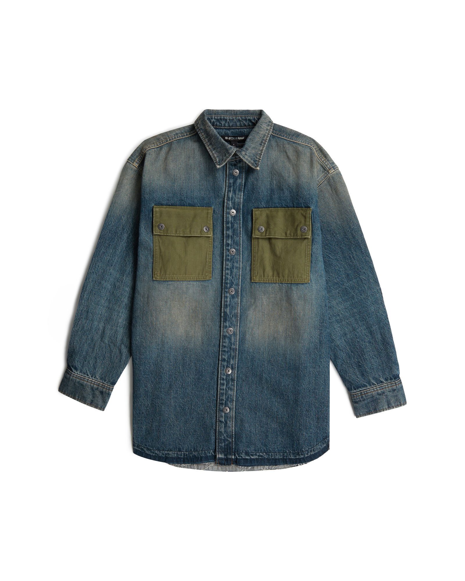 G-STAR Langarmshirt Panel Hemd