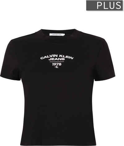 Calvin Klein Jeans Plus T-Shirt PLUS VARISTY LOGO REGULAR TEE