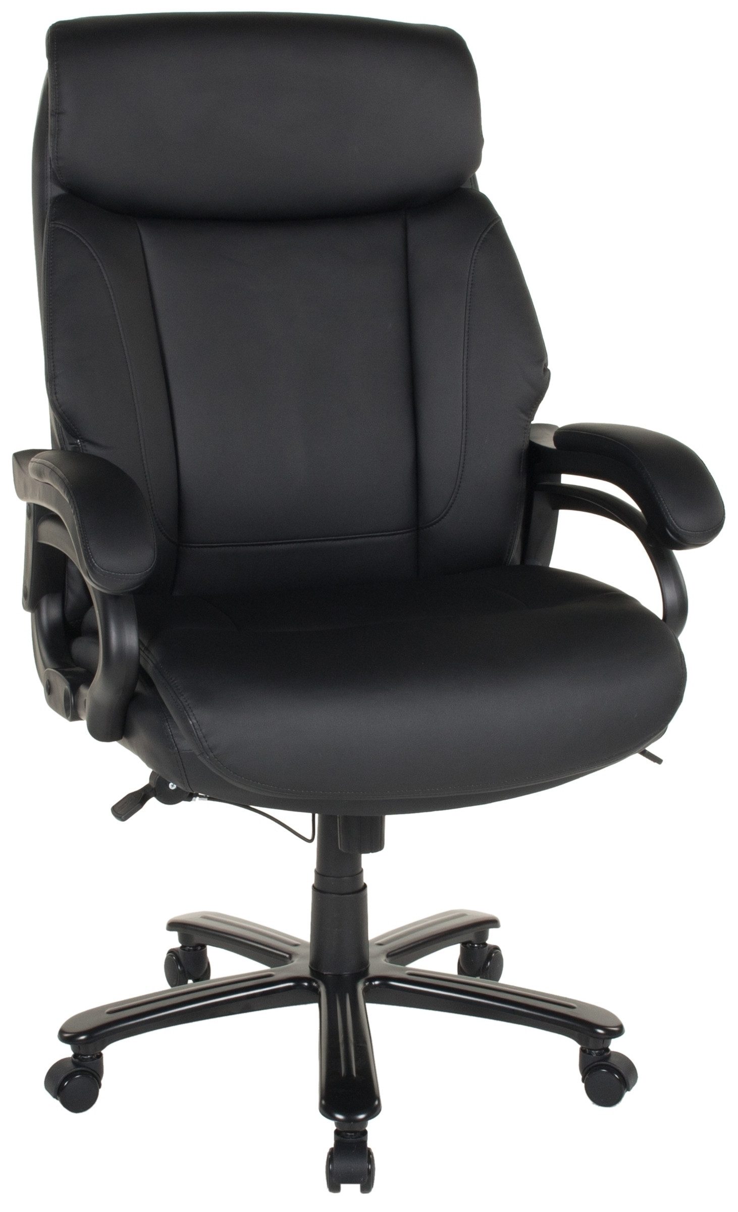 Duo Collection Chefsessel Ennio, bis 180kg, Taschenfederkern, schwarz - 72x116x72cm (BxHxT)