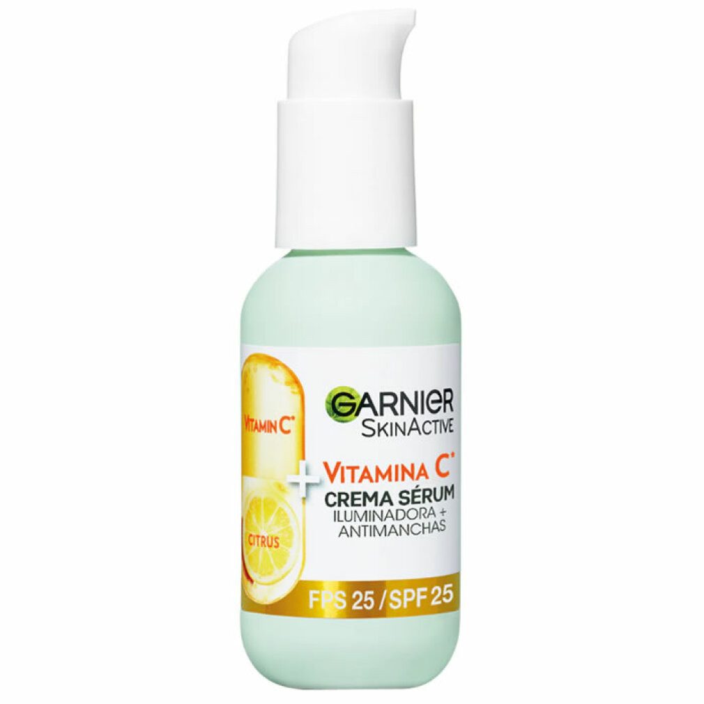 GARNIER Gesichtspflege SkinActive Anti Spot Illuminating Serum Cream Vitamin C Spf25 50ml