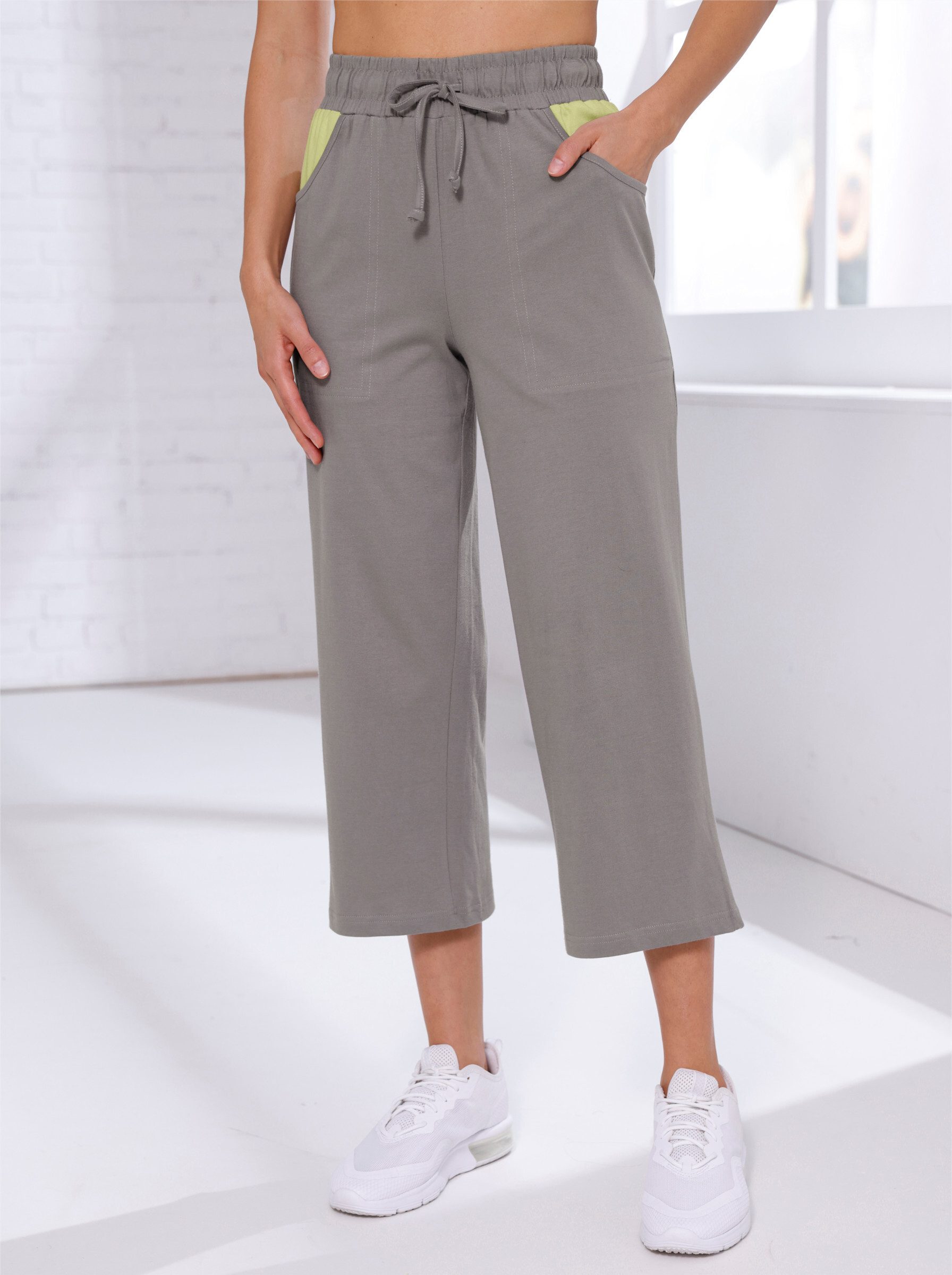 Sieh an! Jogginghose 7/8-Freizeithose