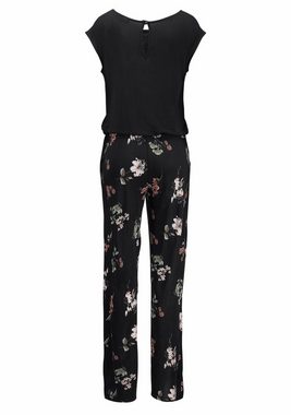 LASCANA Overall mit weitem Bein und Taschen, lockerer Jumpsuit, sommerlich