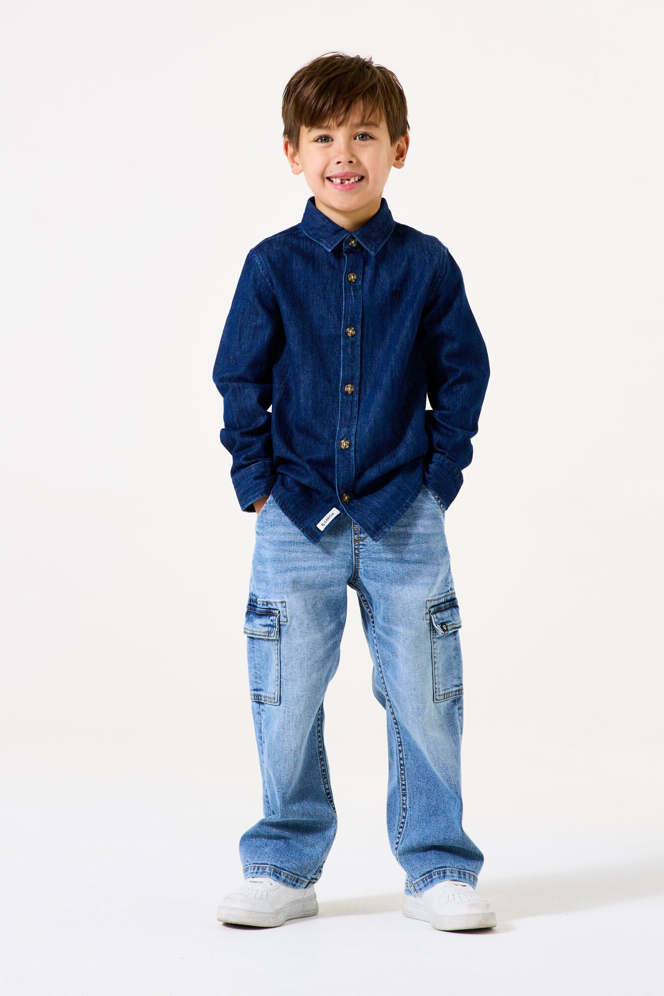 Garcia Schlupfjeans Cargo Jeans