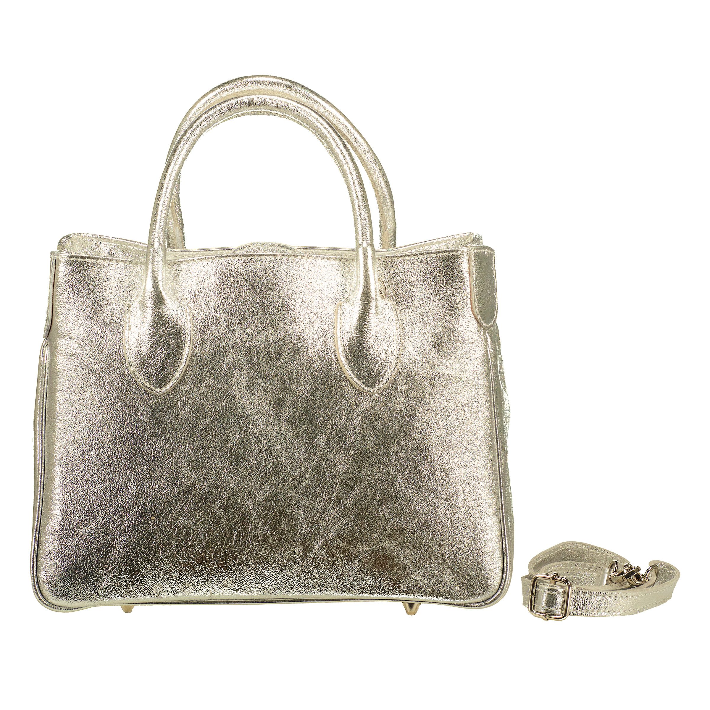 Hausfelder Manufaktur Handtasche Metallic günstig online kaufen