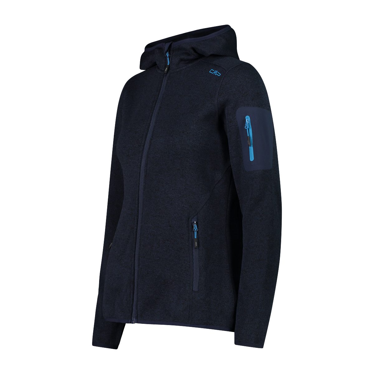 HOOD CMP b.blue-giada WOMAN FIX Fleecejacke JACKET