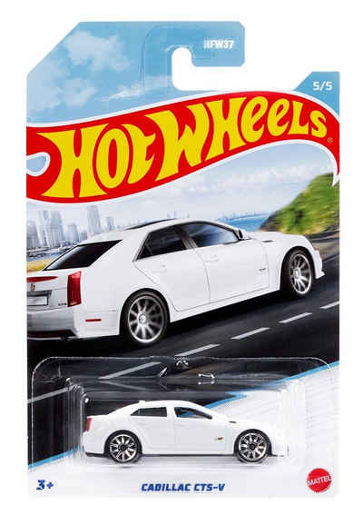 Mattel GmbH Spielfigur Mattel HFW37; HDH16 - Hot Wheels Themed Auto Luxury Cadillac Cts-V