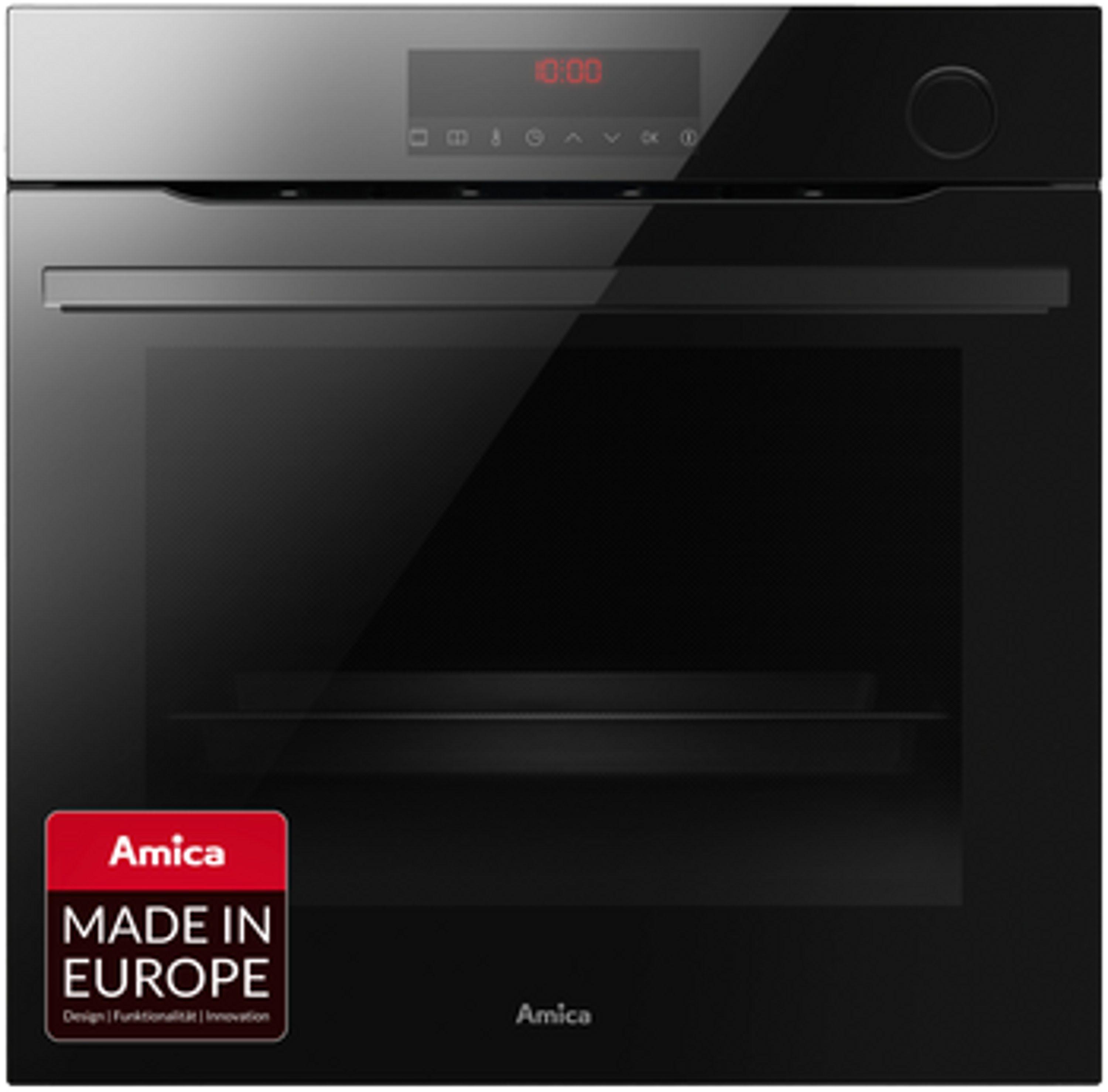 Amica Dampfbackofen EBSX 949 610 S, mit Teleskopauszüge nachrüstbar, steamgeeignete Auszüge 00160 nachrüstbar, SoftClose Tür, Halogenbeleuchtung, Grill
