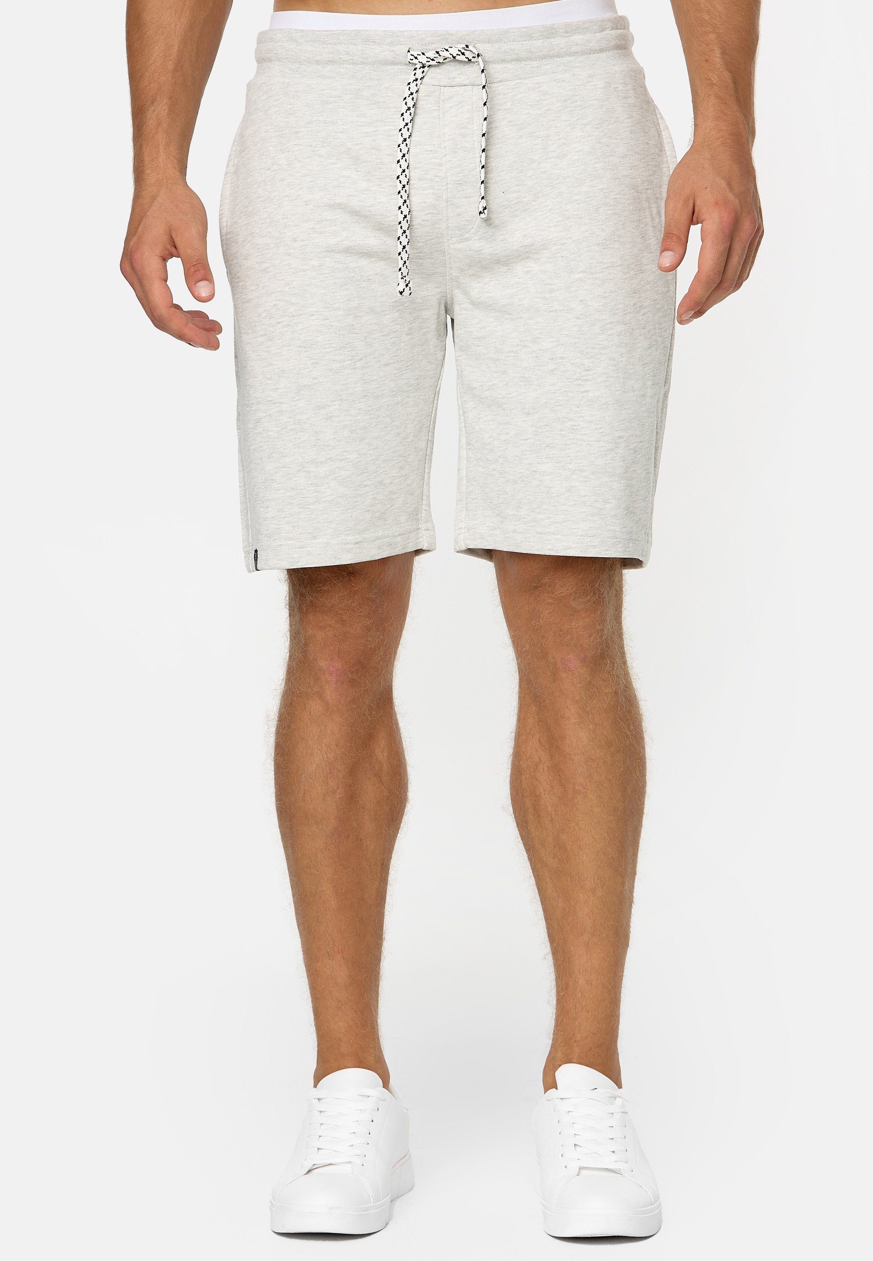 Aldrich Indicode Sweatshorts Mix Ecru