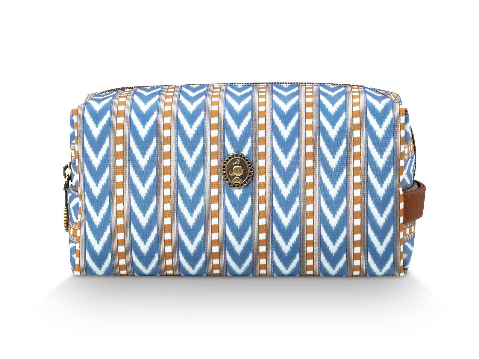 PiP Studio Сумки для туалетных принадлежностей Coco Kosmetiktasche medium Samba Stripe blau 21,5x10x10,5cm