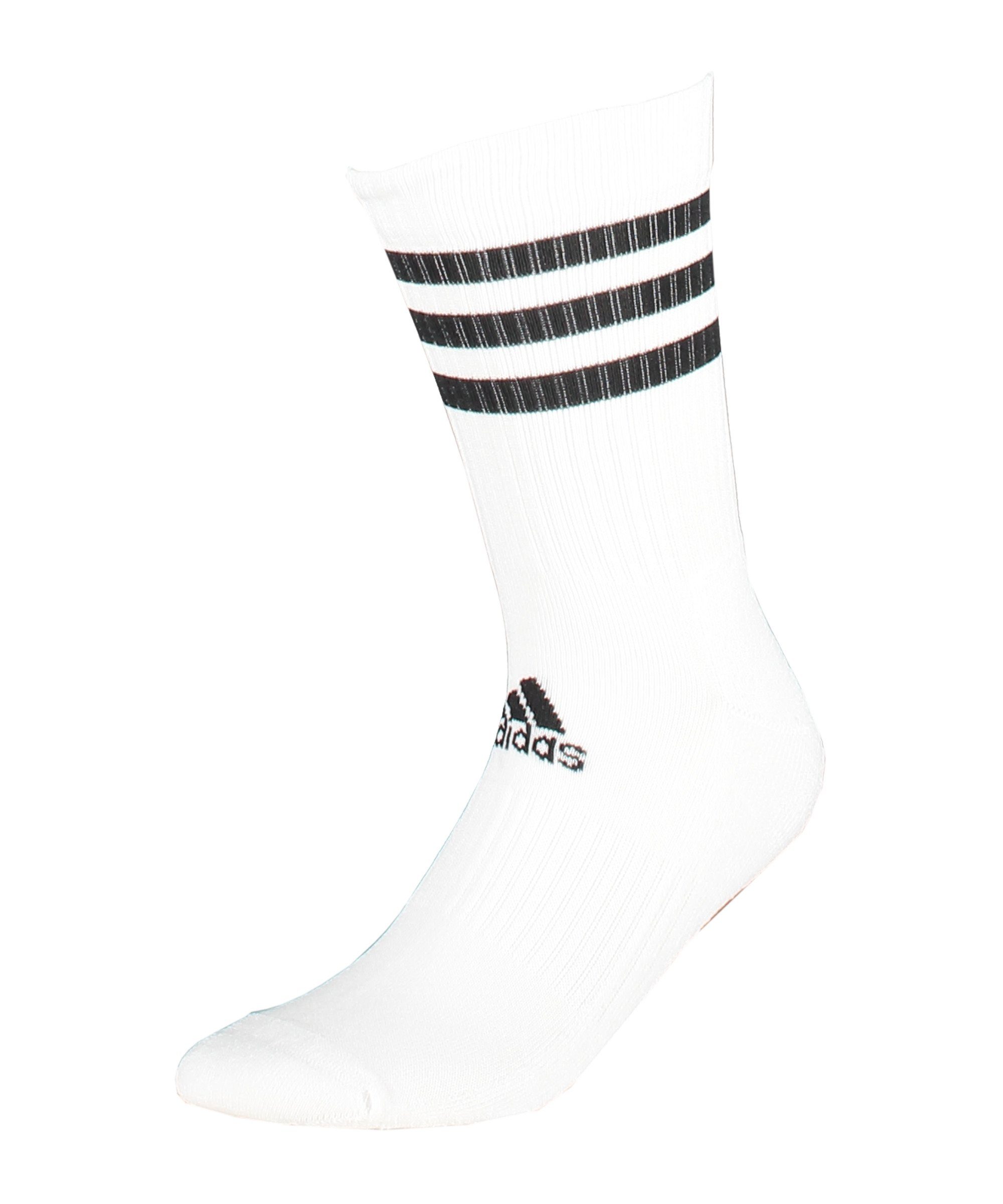 Crew weiss 3S adidas CSH 3er Performance Socken Freizeitsocken default Pack