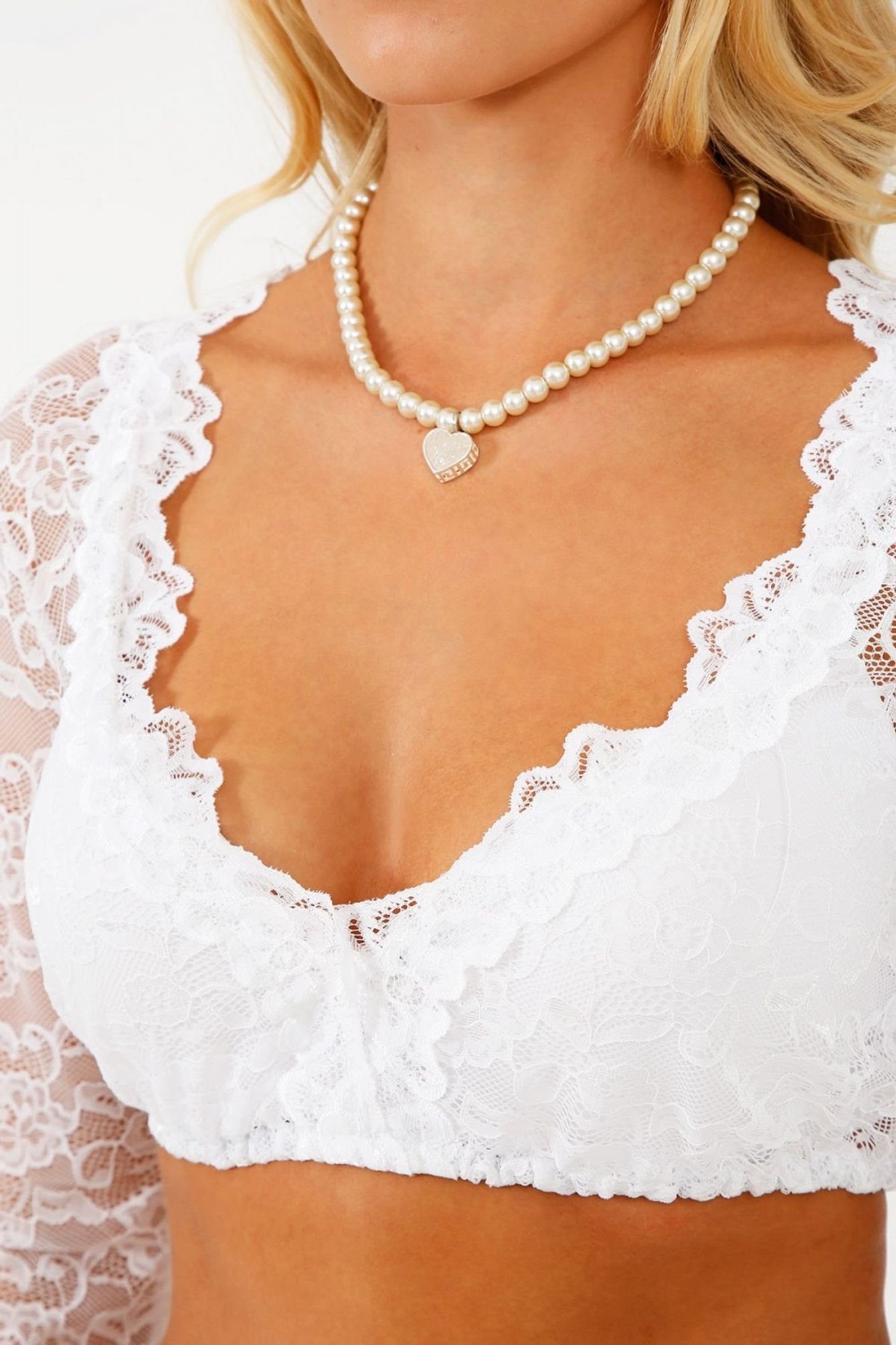 Krüger Madl Dirndlbluse Dirndlbluse Cassandra 3/4-Arm