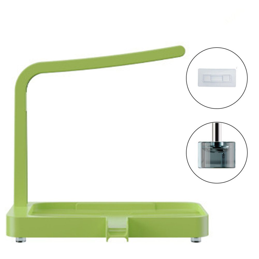 Blusmart Küchenorganizer-Set Küchenspülen-Aufbewahrungskorb, Spülbecken-Caddy-Regal green