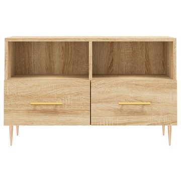 vidaXL TV-Schrank TV-Schrank Sonoma-Eiche 80x36x50 cm Holzwerkstoff (1-St)