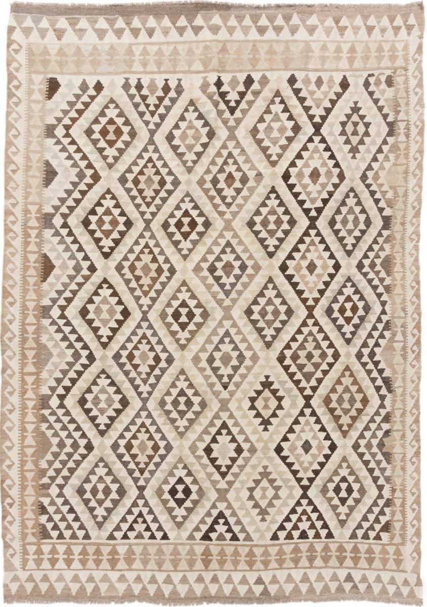 Orientteppich Kelim Afghan Heritage 207x288 Handgewebter Moderner Orientteppich, Nain Trading, rechteckig, Höhe: 3 mm