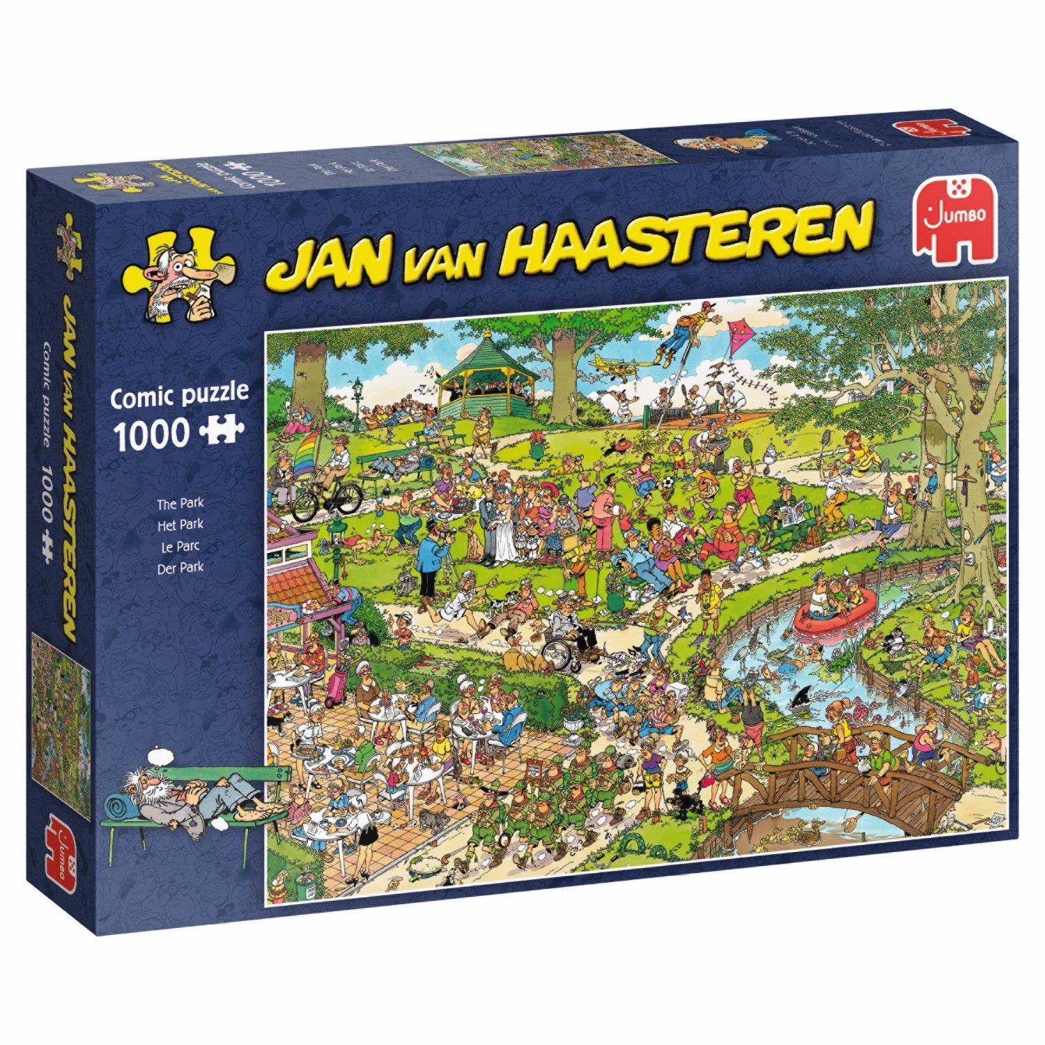 Jumbo Spiele Puzzle Jumbo Spiele 1119800101 Jan van Haasteren Der Park, 1000 Puzzleteile