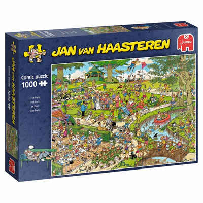 Jumbo Spiele Puzzle Jumbo Spiele 1119800101 Jan van Haasteren Der Park, 1000 Puzzleteile, Made in Europe