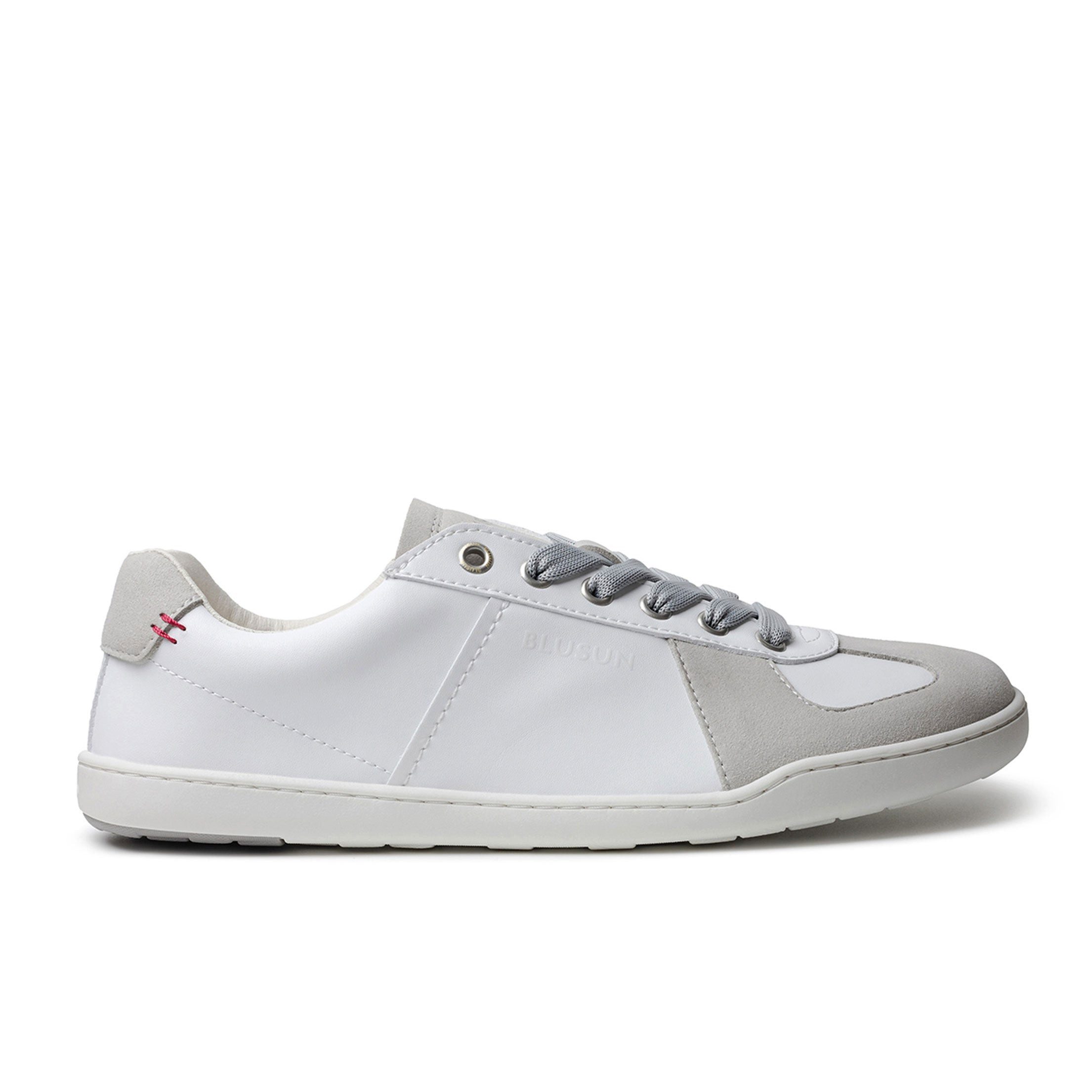 BLUSUN BLSN-201W white/grey Barfußschuh (1 Paar, flexible Barfußsohle) Vegan