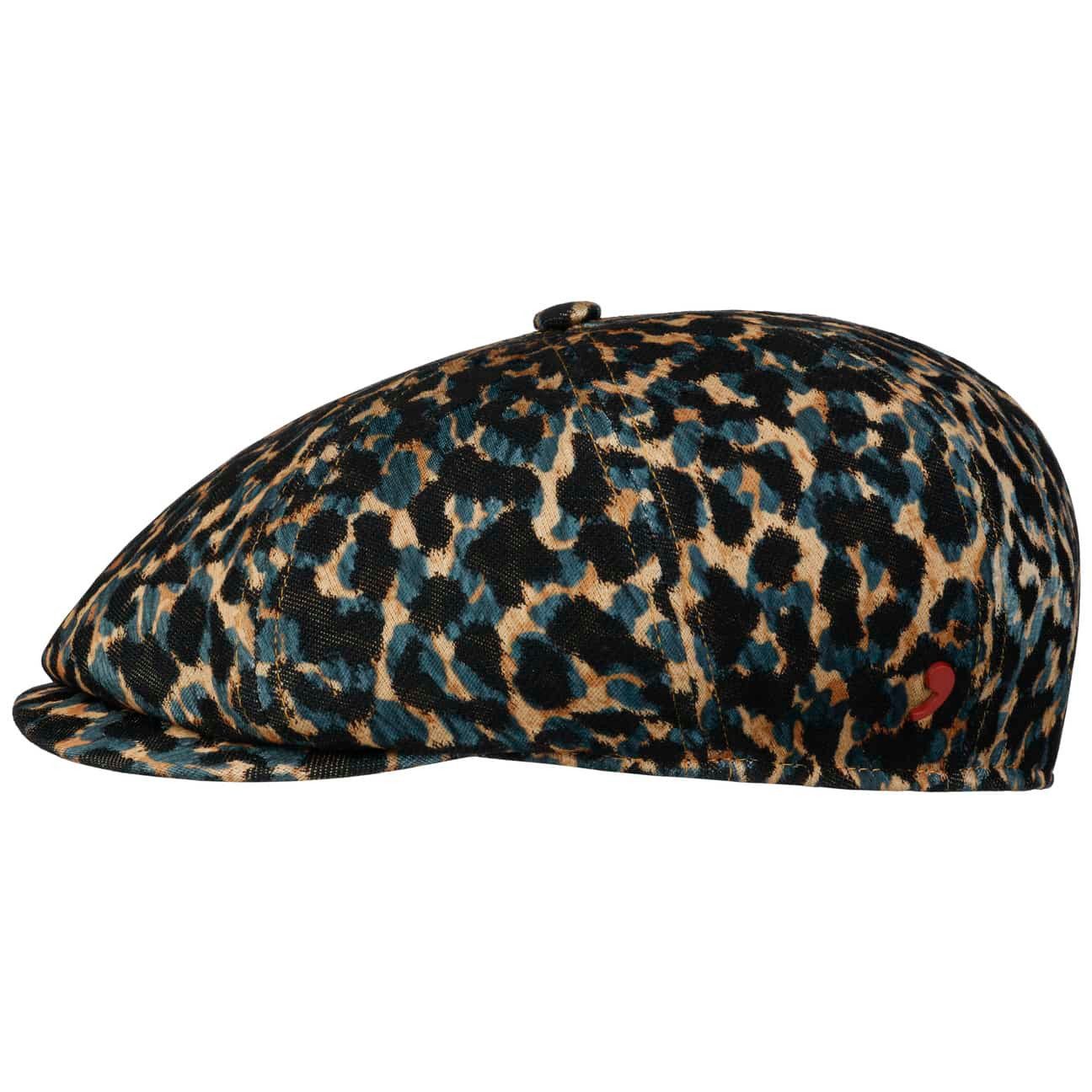 Alfonso D´Este Flat Cap (1-St) Schirmmütze mit Schirm, Made in Italy