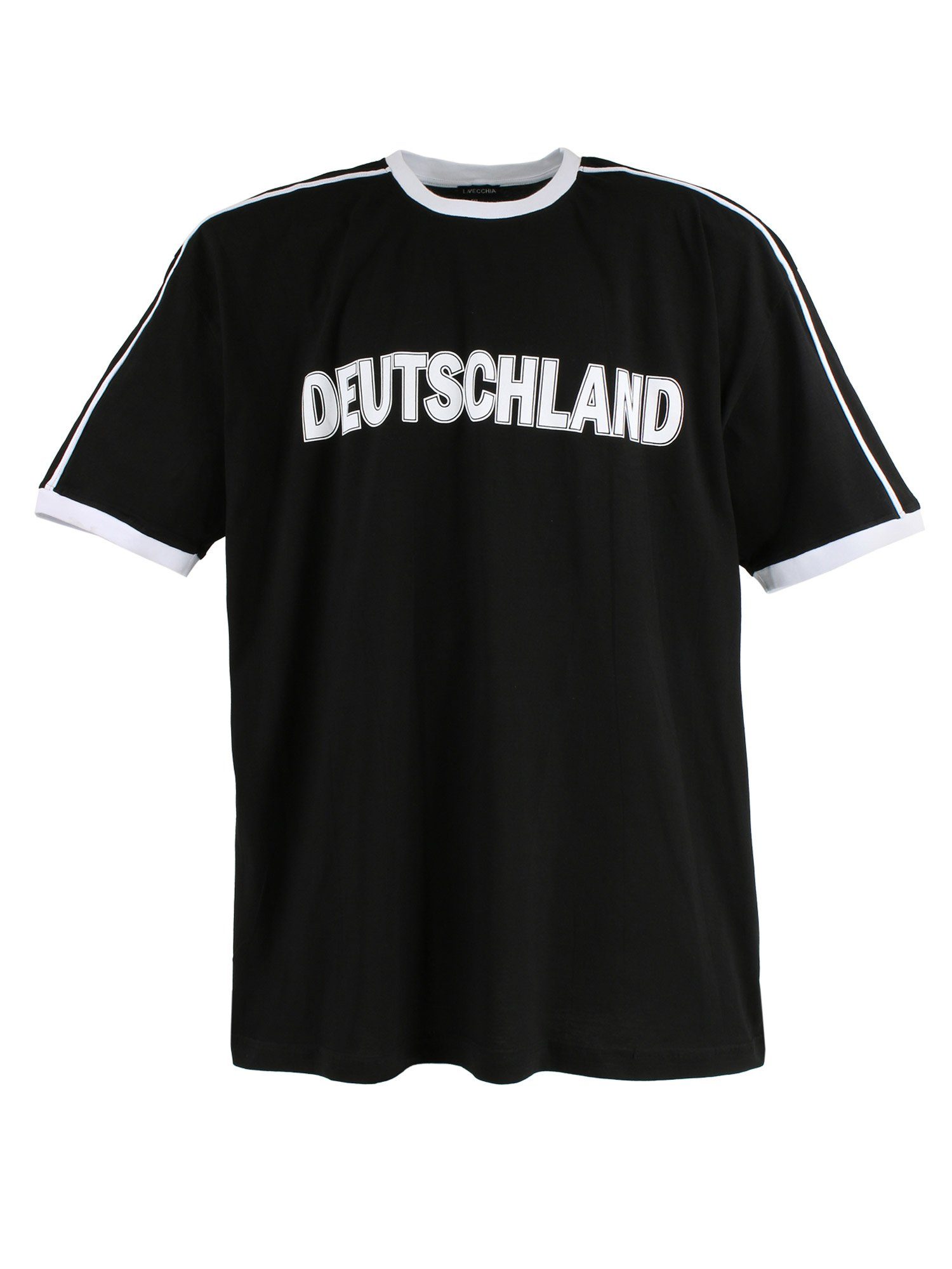 Lavecchia T-Shirt Lavecchia Herren T-Shirt Deutschland LV-120 (Schwarz, 8XL günstig online kaufen