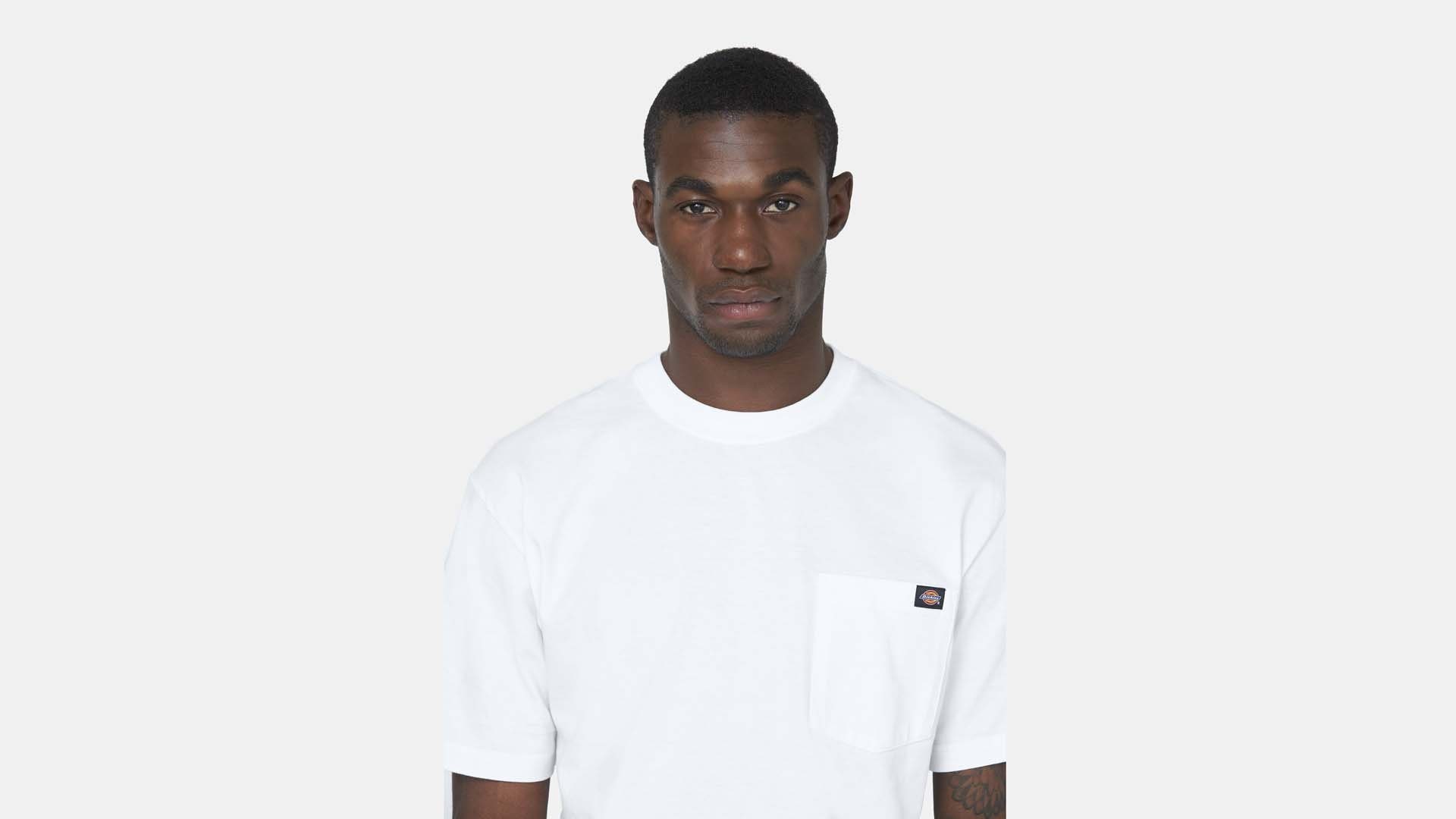 Dickies T-Shirt Herren WS436 mit Brusttasche (1-tlg) 100% Baumwolle