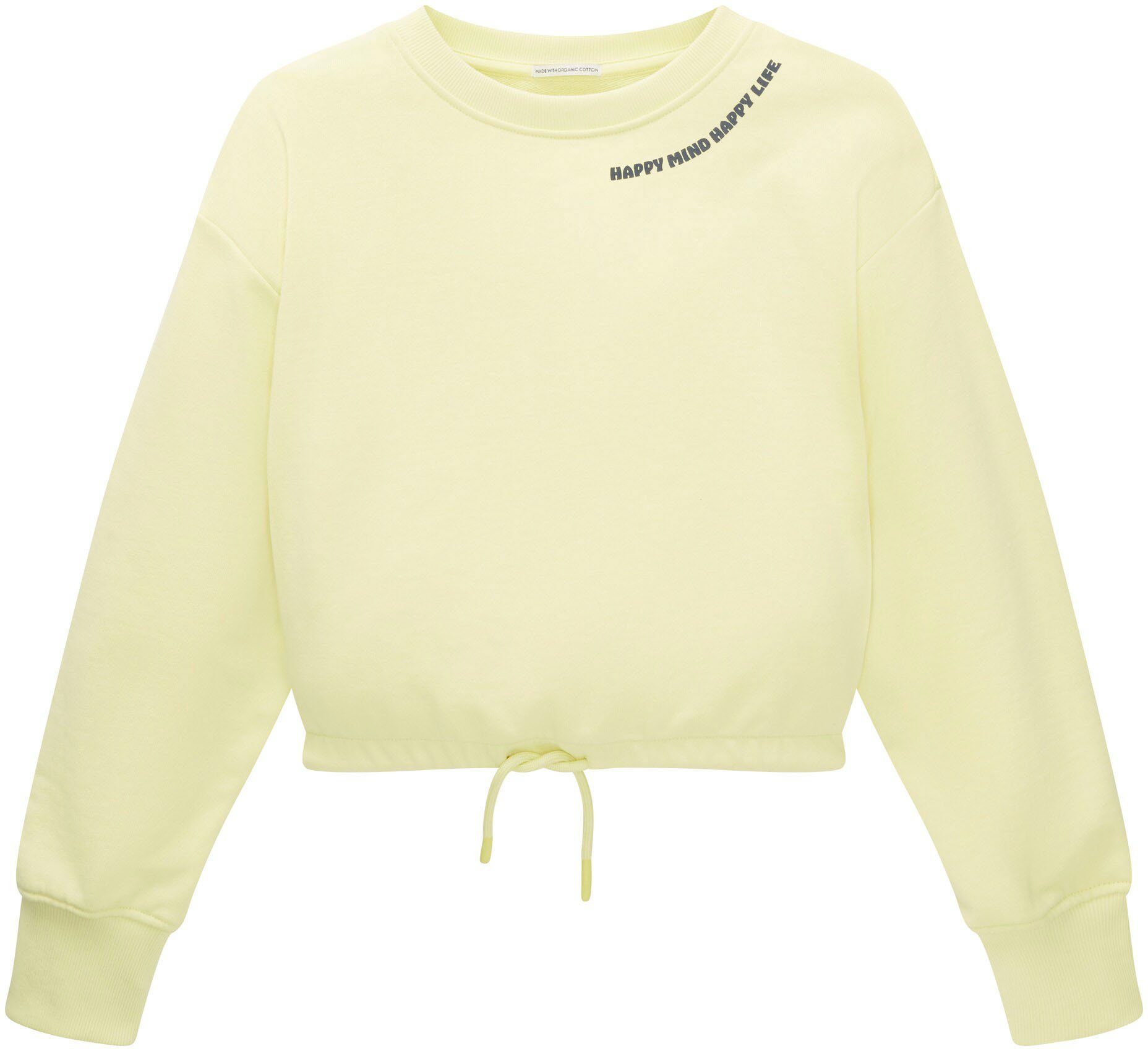 Sweatshirt grass TAILOR TOM yellow lemon