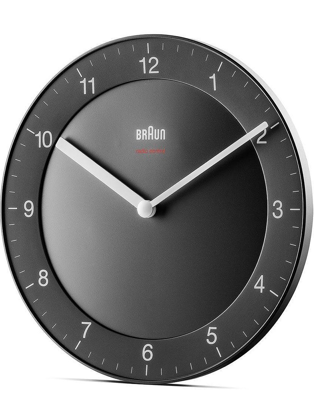 Braun Wanduhr Braun BC06B-DCF Klassik Funkwanduhr