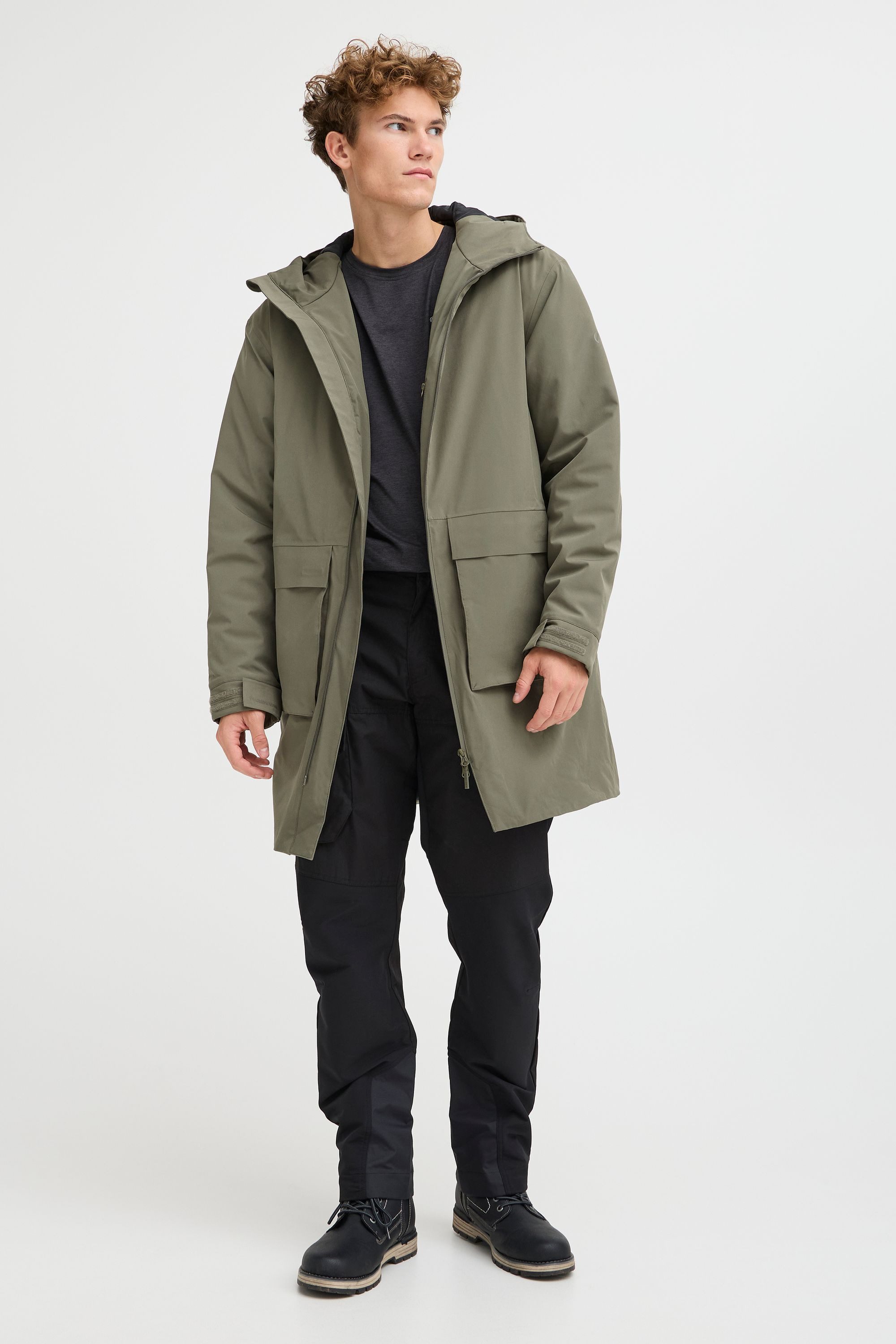 North Bend Funktionsmantel NBKarim M Sportlicher Parka mit Kapuze günstig online kaufen