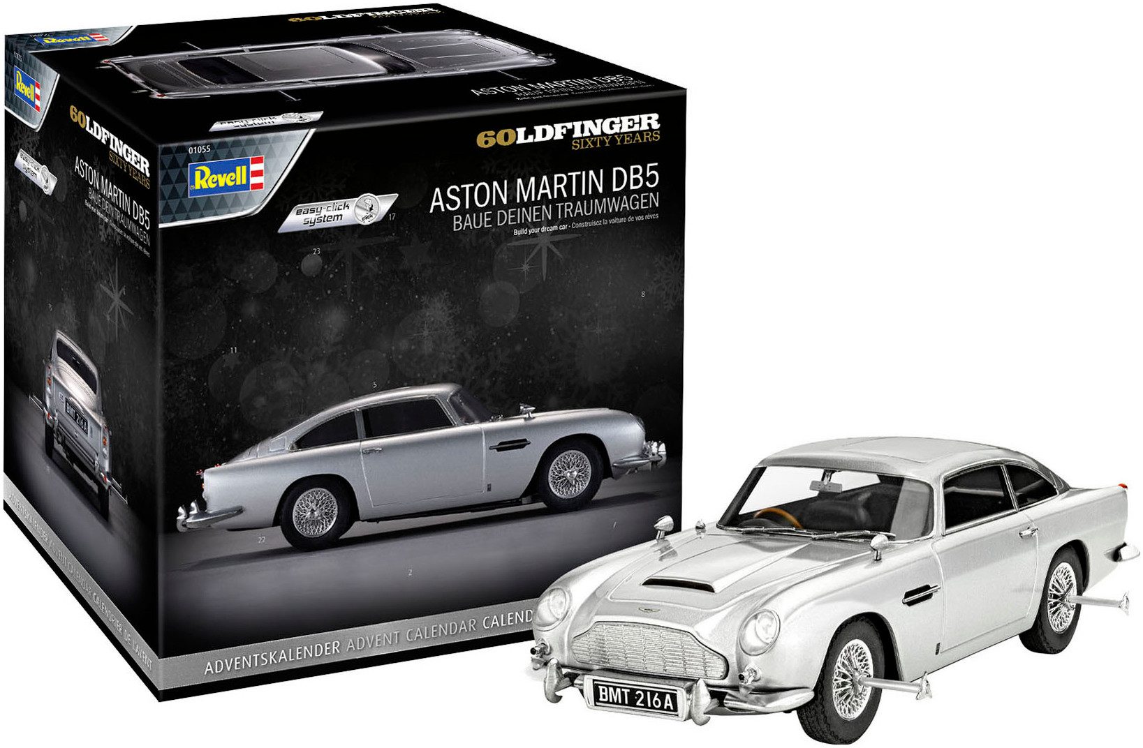 Revell® Spielzeug-Adventskalender 007 -James Bond Aston Martin DB5, Autobau günstig online kaufen