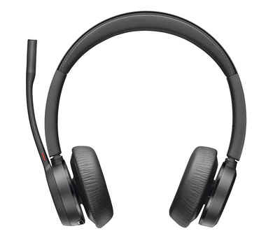 Poly BT Headset Voyager 4320 USB-A/C Teams Wireless-Headset (Noise-Cancelling, Bluetooth, Noise-Cancelling)