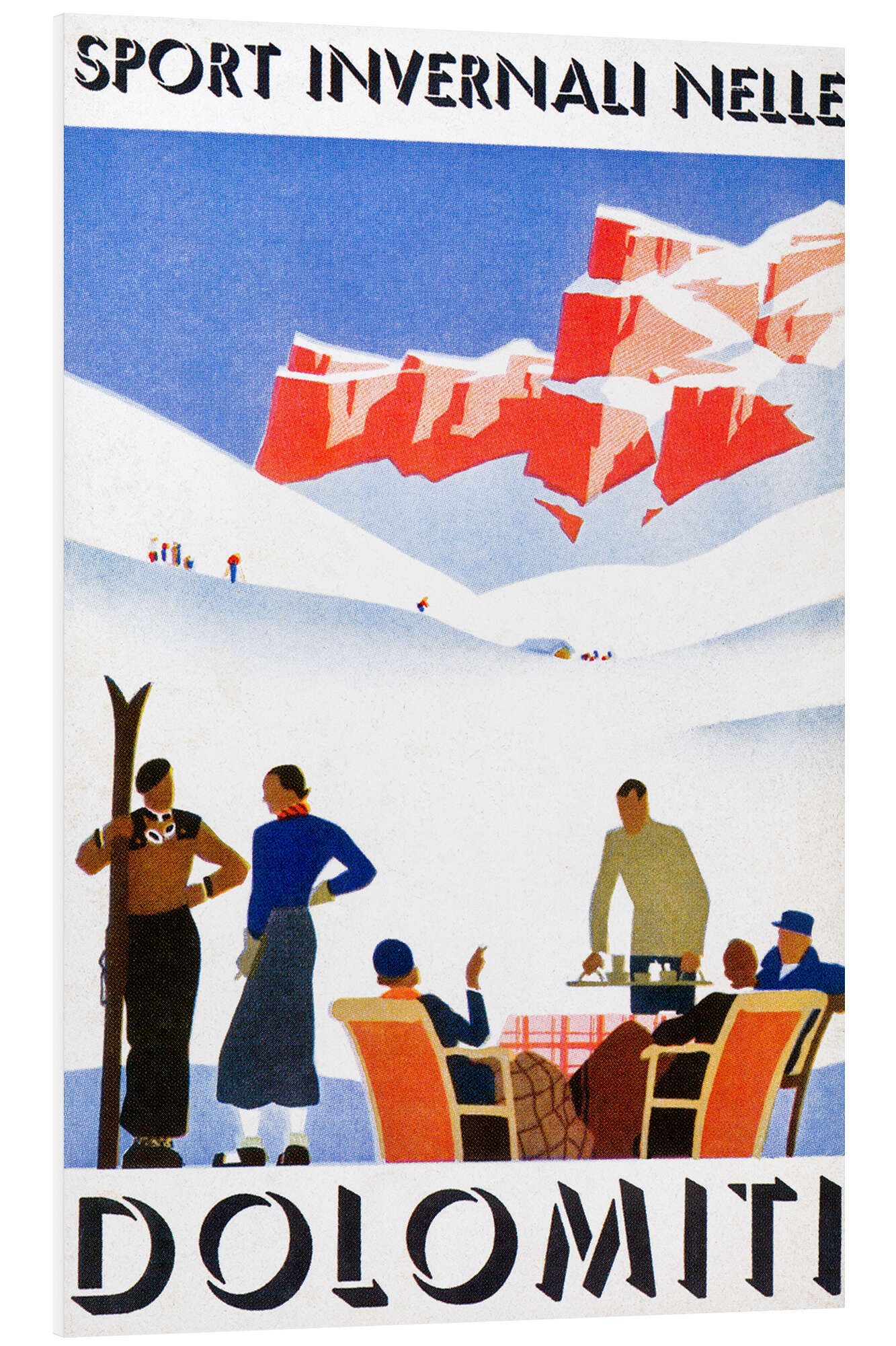 Forex-Bild Vintage Ski Collection