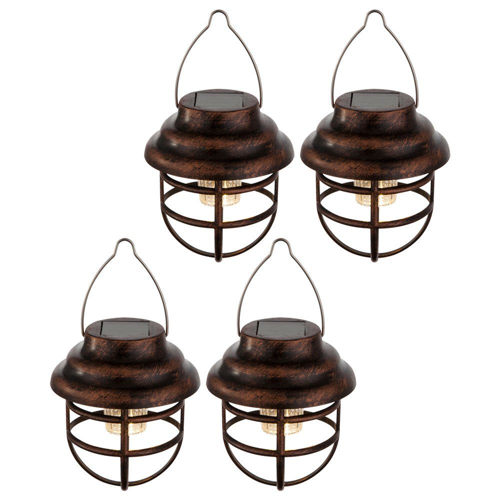 etc-shop LED Solarleuchte, LED-Leuchtmittel fest verbaut, günstig online kaufen