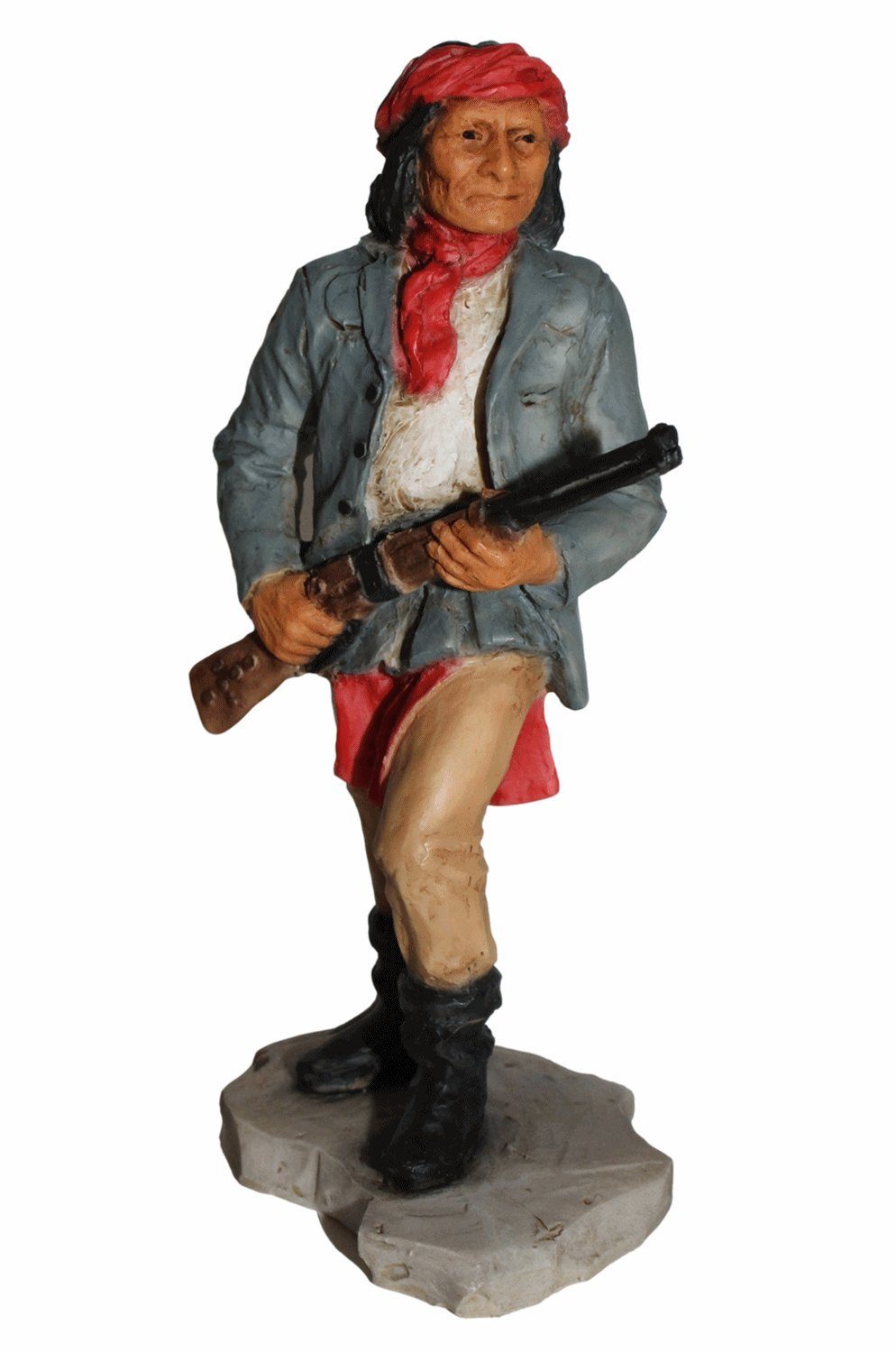 H Figur Castagna Geronimo Native Kriegshäuptling Deko cm Dekofigur American 15
