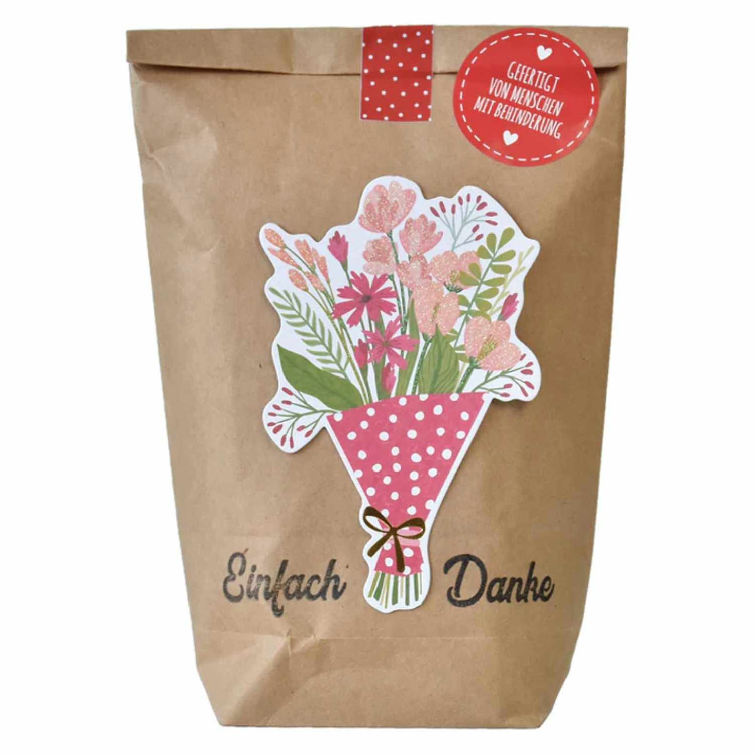 Wundertüte Wundertüte Einfach Danke, Mitbringsel Danke, kleines Dankeschön