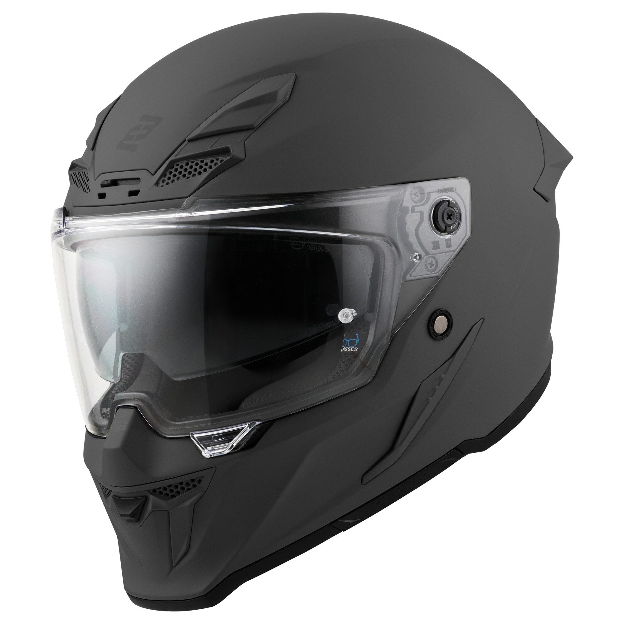 Bogotto Motorradhelm Blade Helm, Vorbereitet Für Kommunikationssystem,notfallsystem-polsterung (eq